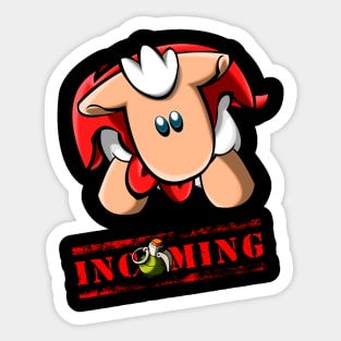 Incoming! Sticker